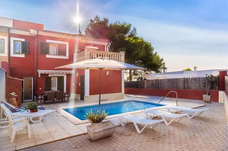House With 3 Bedrooms In Llucmajor, With Wonderful Sea View, Private Pool Vr Tolleric Spain