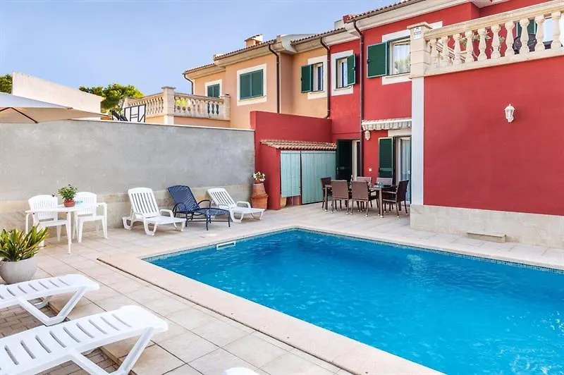 House With 3 Bedrooms In Llucmajor, With Wonderful Sea View, Private Pool Vr Tolleric 0*,