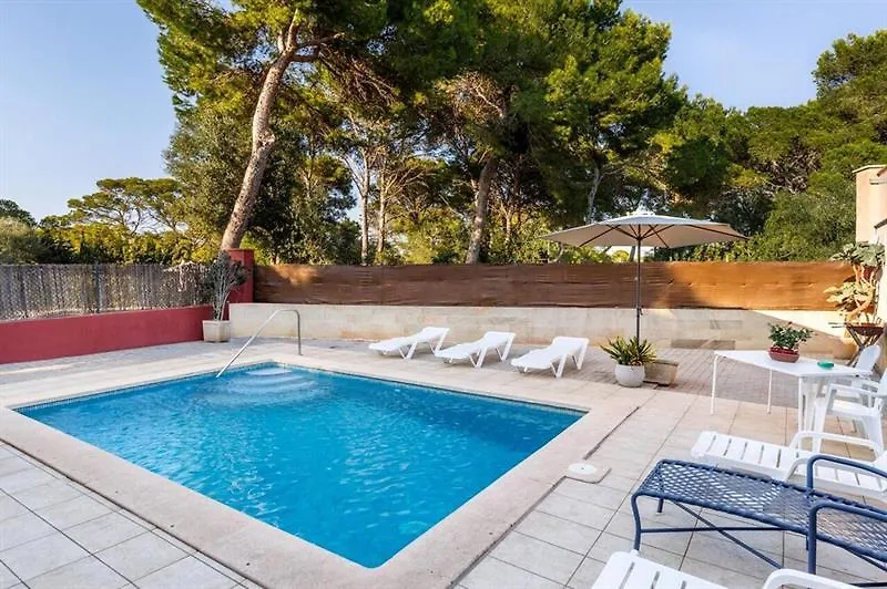 House With 3 Bedrooms In Llucmajor, With Wonderful Sea View, Private Pool Vr Tolleric Apartment