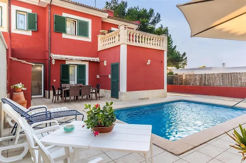 House With 3 Bedrooms In Llucmajor, With Wonderful Sea View, Private Pool Vr Tolleric Apartment