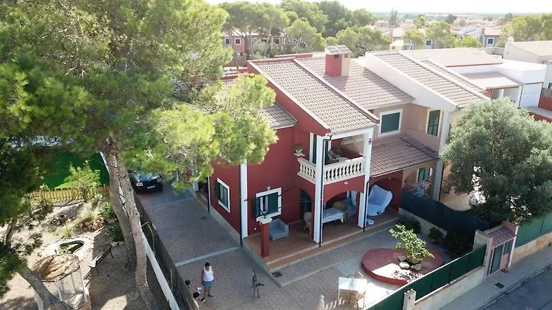 Lägenhet House With 3 Bedrooms In Llucmajor, With Wonderful Sea View, Private Pool Vr Tolleric